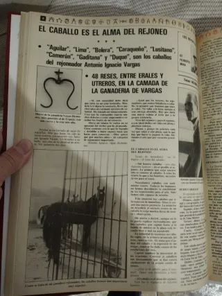 Revista Aplausos Toros Encuadernada 1984