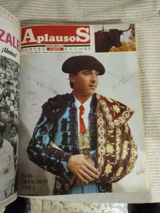 Revista Aplausos Toros Encuadernada 1984