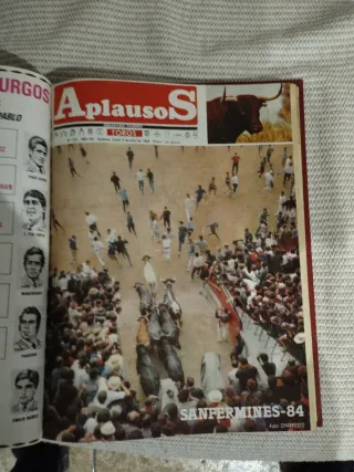Revista Aplausos Toros Encuadernada 1984