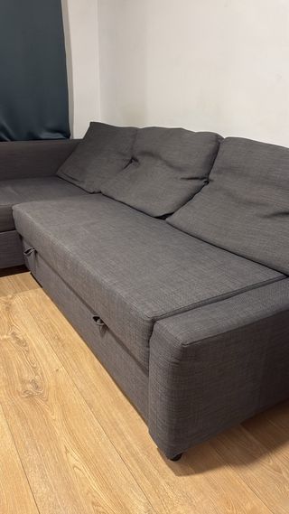 Sofá modular 2+1+chaise longue convertible.