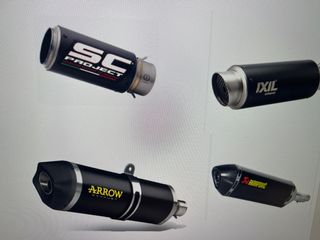 Escapes para Moto SC-Project, IXIL, Arrow, Akrapov