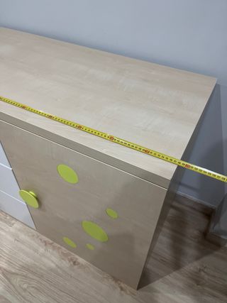 Cómoda infantil con 3 cajones