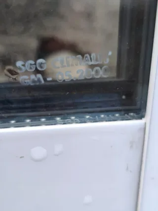 2 ventanas corredera aluminio Climalit