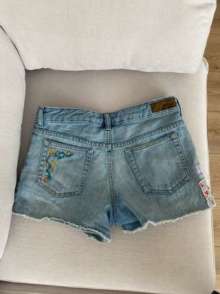 Shorts vaqueros niña Polo Ralph Lauren