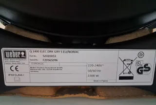 Barbecue Elettrico Weber Q1400