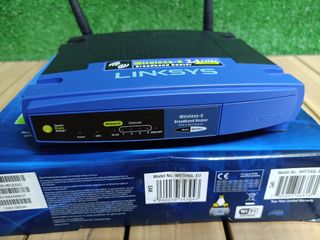 Linksys WRT54GL Wi-Fi Wireless-G Broadband Router