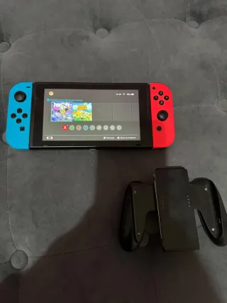 Nintendo Switch Azul y Rojo+ACNH