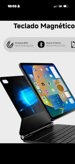 Funda con teclado para iPad