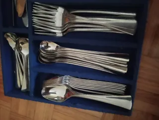 Juego Cubiertos Acero Inoxidable