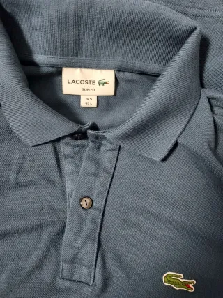Polo Lacoste Azul Oscuro Talla L