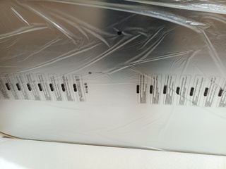 SONGMICS Espejo de cuerpo entero arqueado con soporte 160 x 50 cm Oro