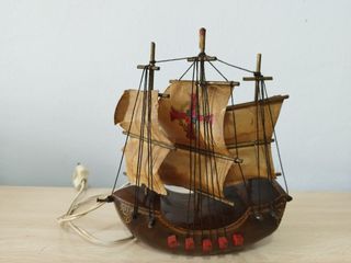 Lámpara Barco Santa María Vintage