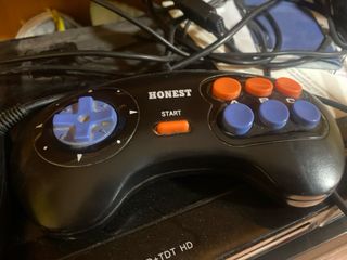 Consola Sega Mega Drive II Negra + 2 Mandos