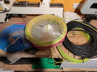 Cable 1x10 mm².  3×50 Metros