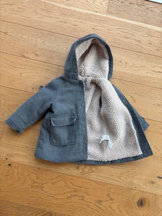 Chaqueta niño gris 98cm