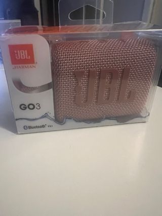 Altavoz JBL GO 3 Portátil Rosa