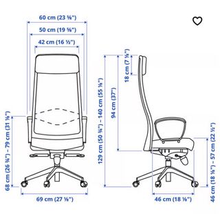 Silla de oficina Marcus Negra