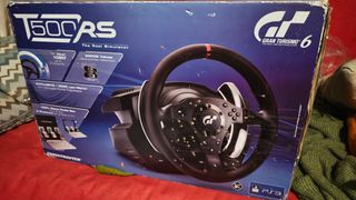 Volante Thrustmaster T500RS + Pedaliera Pro T3PA-PR