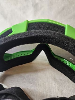 Gafas de esquí verdes