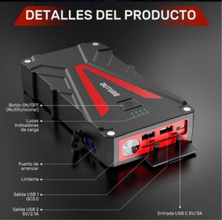 Arrancador BUTURE Coche/Moto Precintado