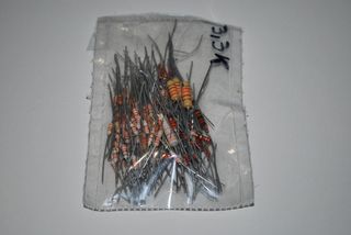 8 Sacchetti Resistenze NOS per Radio Valvole