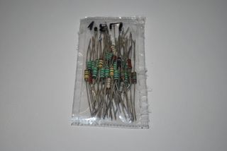 8 Sacchetti Resistenze NOS per Radio Valvole