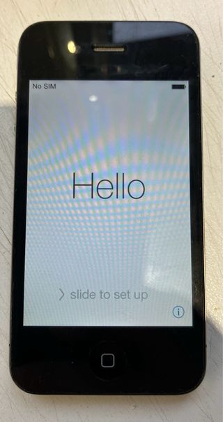 iPhone 4 Nero con ID Apple eliminato 8 GB