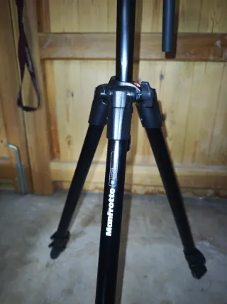 Trípode de vídeo de aluminio Manfrotto 755XB