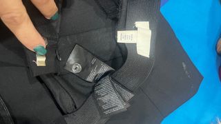 Pantalón H&M Negro Talla S/36