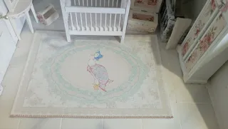 Tappeto casa bambole Oca Jemima 1:12