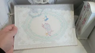 Tappeto casa bambole Oca Jemima 1:12