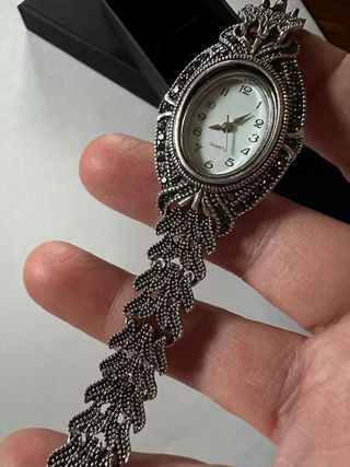 Orologio argento vintage