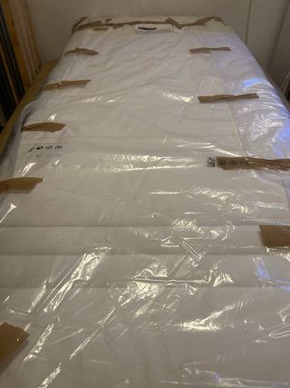 Cama complet Colchón/base IKEA Høvåg Firme 90x200