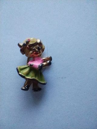 Set 4 Spille Vintage Smalto Metallo