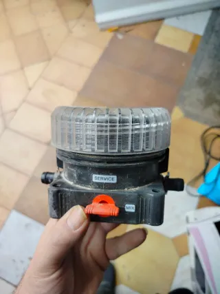 Filtro de agua con selector