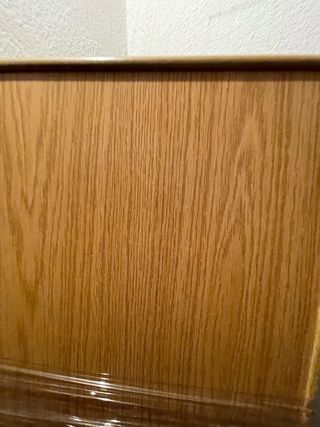 4 puertas de madera con bisagras