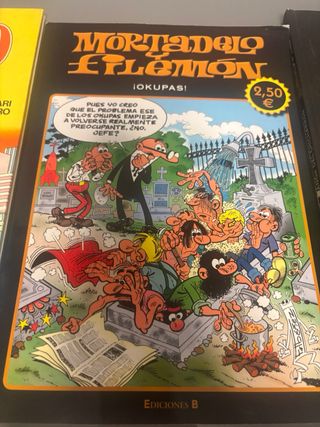 Comic mortadelo y filemon