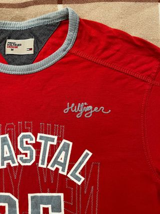 Maglietta Tommy Hilfiger Coastal 85 Rossa M