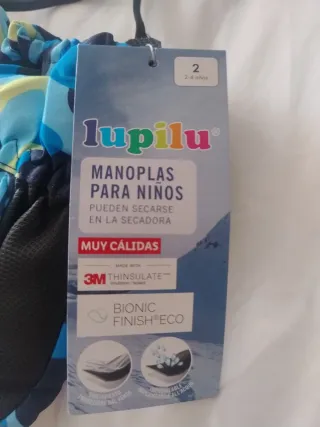 Guantes de Nieve Lupilu Talla 2