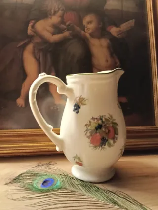 Jarra San Claudio Flores y Frutas