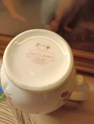 Jarra San Claudio Flores y Frutas