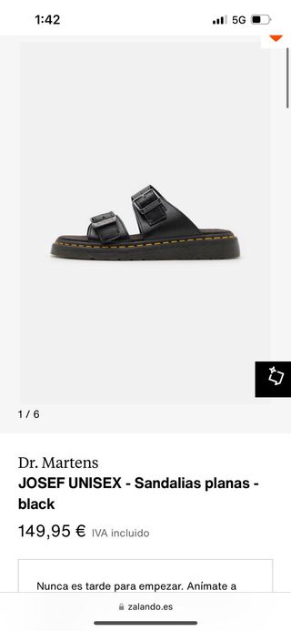 Sandalias Dr. Martens unisex