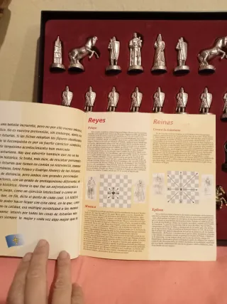 Ajedrez La Reconquista Metálico