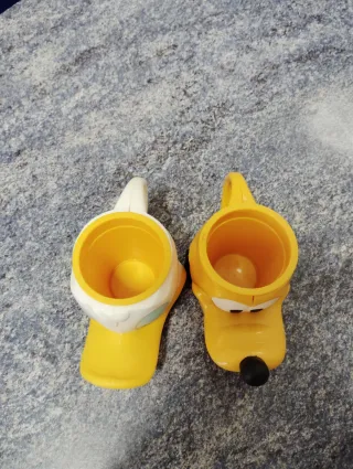 Lote Tazas Disney Vintage Donald y Pluto "Nuevas"