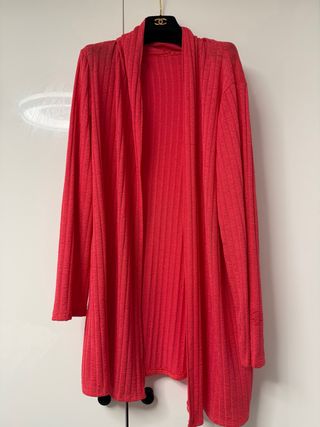 Rebeca rosa de canalé