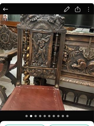Muebles Castellanos Madera y Cuero