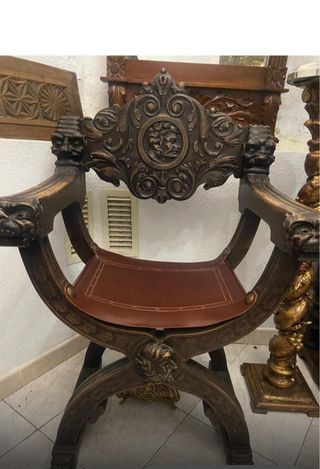 Muebles Castellanos Madera y Cuero