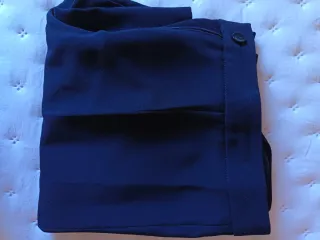 Pantalón fino mujer Azul