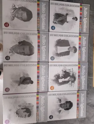 Colección Julio Iglesias: Libros y CDs