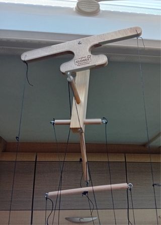 Hermosa marioneta de trapo